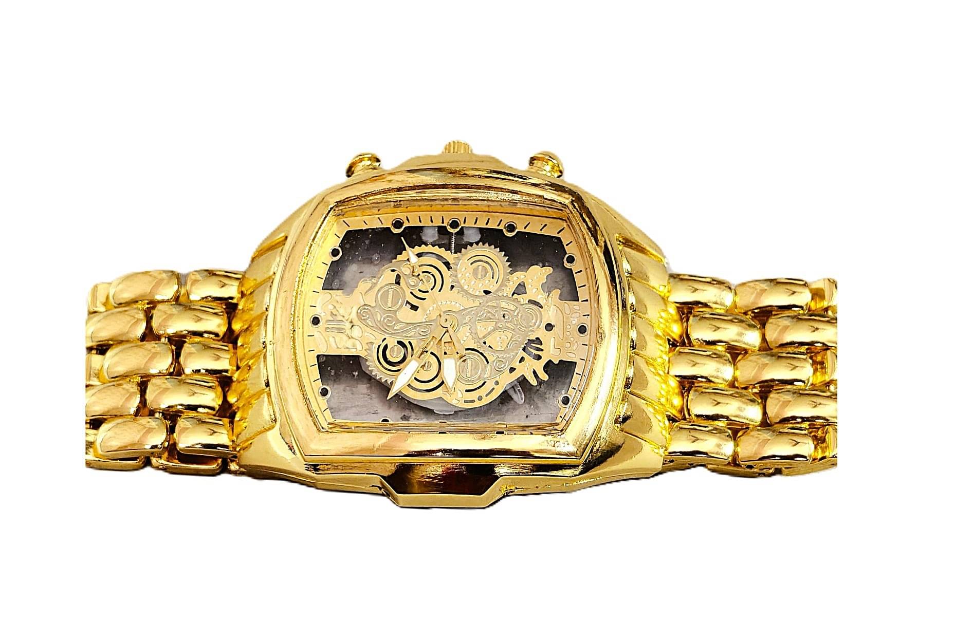     			Renaissance Traders Gold Metal Analog Men's Watch