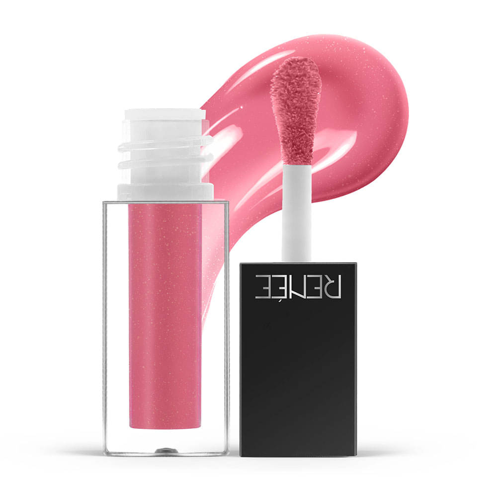     			Renee Pink Rose Glossy Lip Gloss 3ml