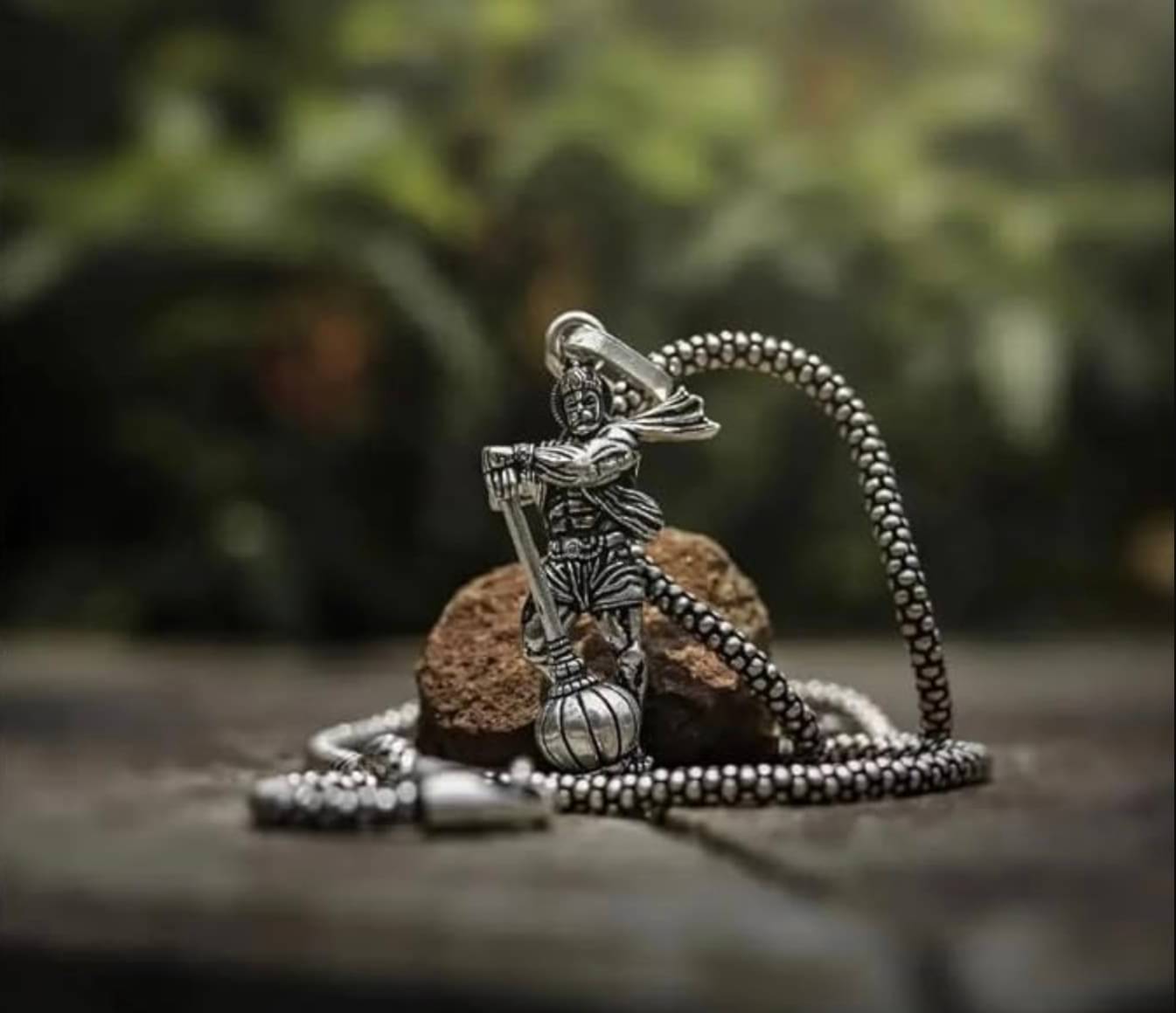 Ronak Enterprises Oxidized Silver Alloy Chain with Pendant ( Pack of 1 ) Ronak Enterprises Oxidized Silver Alloy Chain with Pendant ( Pack of 1 )
