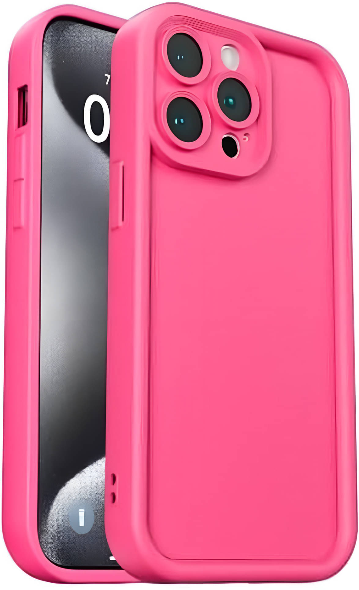     			Scalebee Silicon Soft cases Compatible For Silicon Apple iPhone 15 Pro Max ( )