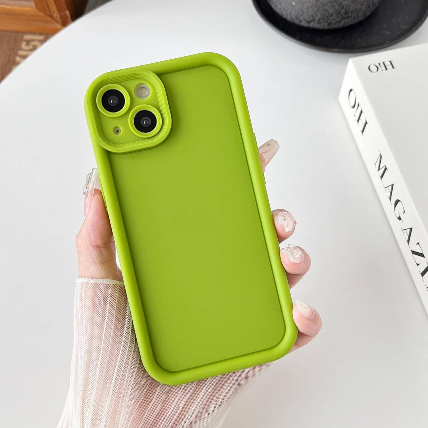 Scalebee Silicon Soft cases Compatible For Silicon Apple iPhone 15 Plus ( ) Scalebee Silicon Soft cases Compatible For Silicon Apple iPhone 15 Plus ( )