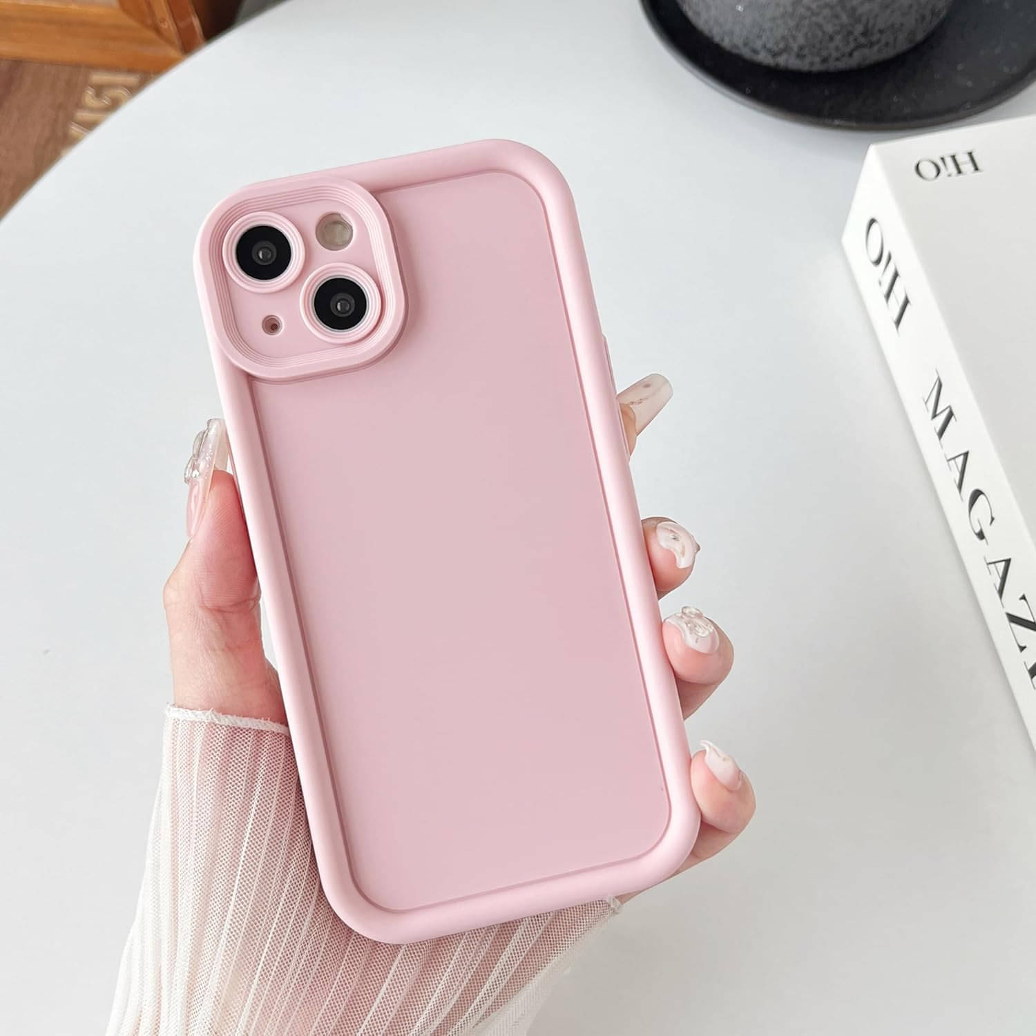     			Scalebee Silicon Soft cases Compatible For Silicon Apple IPHONE 15 ( )
