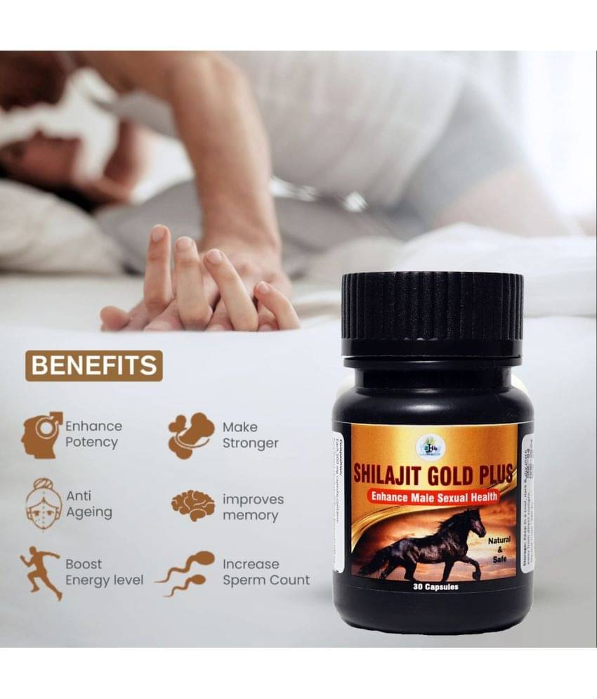 Shilajit Gold plus | Premium Vitality | Ayurvedic Supplement 30 Capsules Shilajit Gold plus | Premium Vitality | Ayurvedic Supplement 30 Capsules