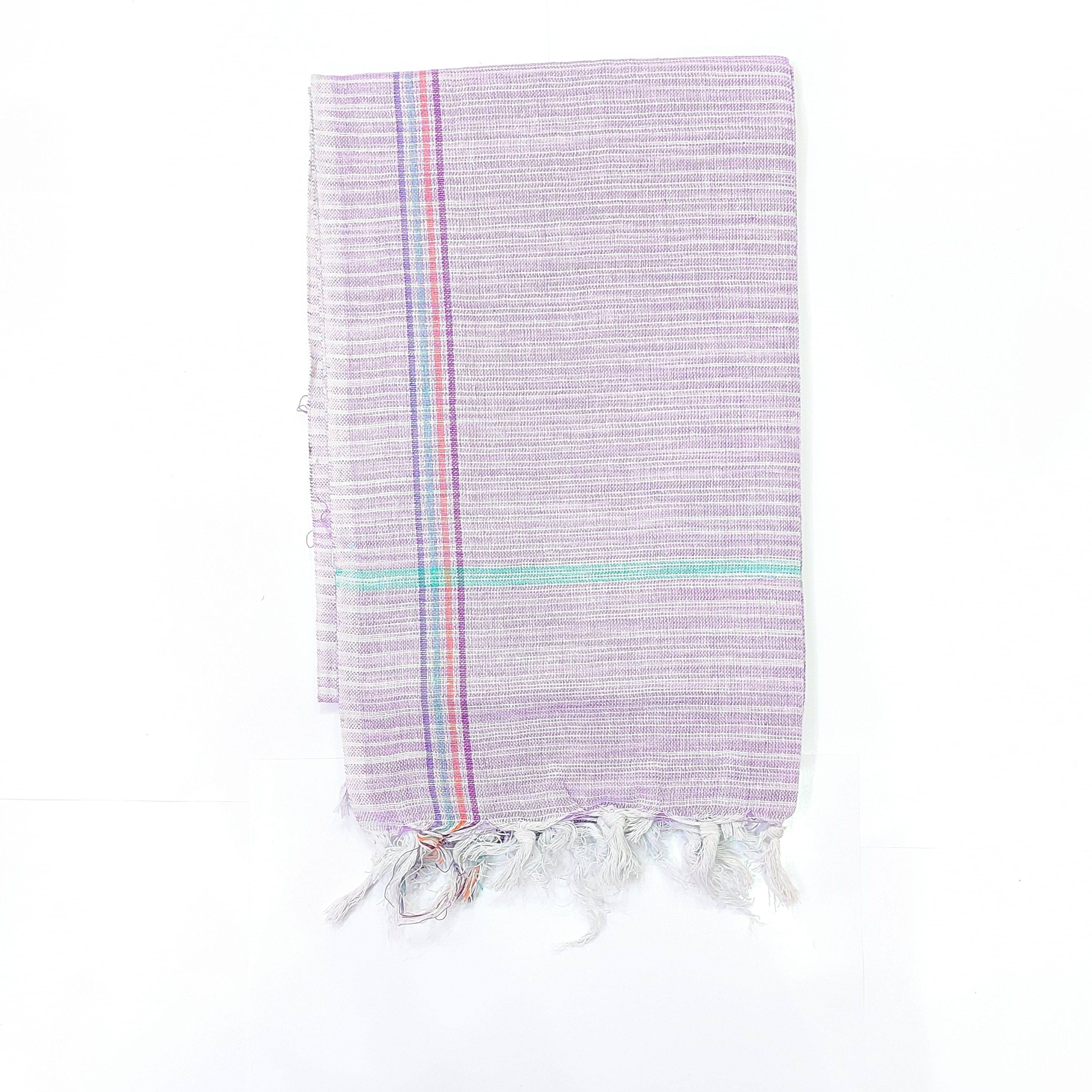 Shyam Handloom Pack of 1 Cotton Below 300 -GSM Bath Towel ( Multicolor ) Shyam Handloom Pack of 1 Cotton Below 300 -GSM Bath Towel ( Multicolor )