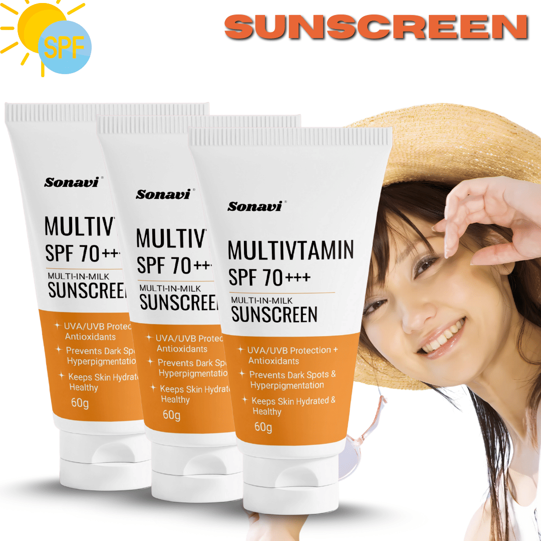     			Sonavi SPF 70 Tan Optimiser Cream For Dry Skin ( Pack of 3 )