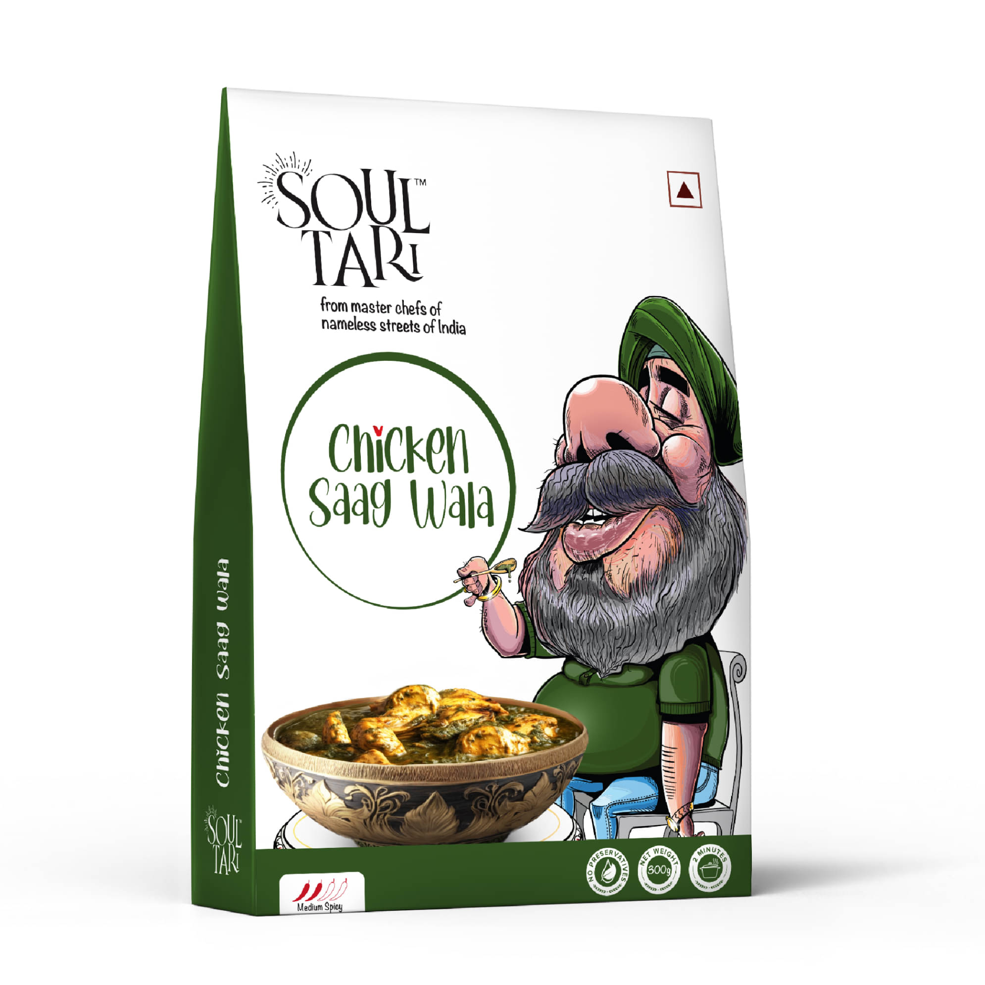 SoulTari Ready to Eat Chicken Saag 300 gm SoulTari Ready to Eat Chicken Saag 300 gm