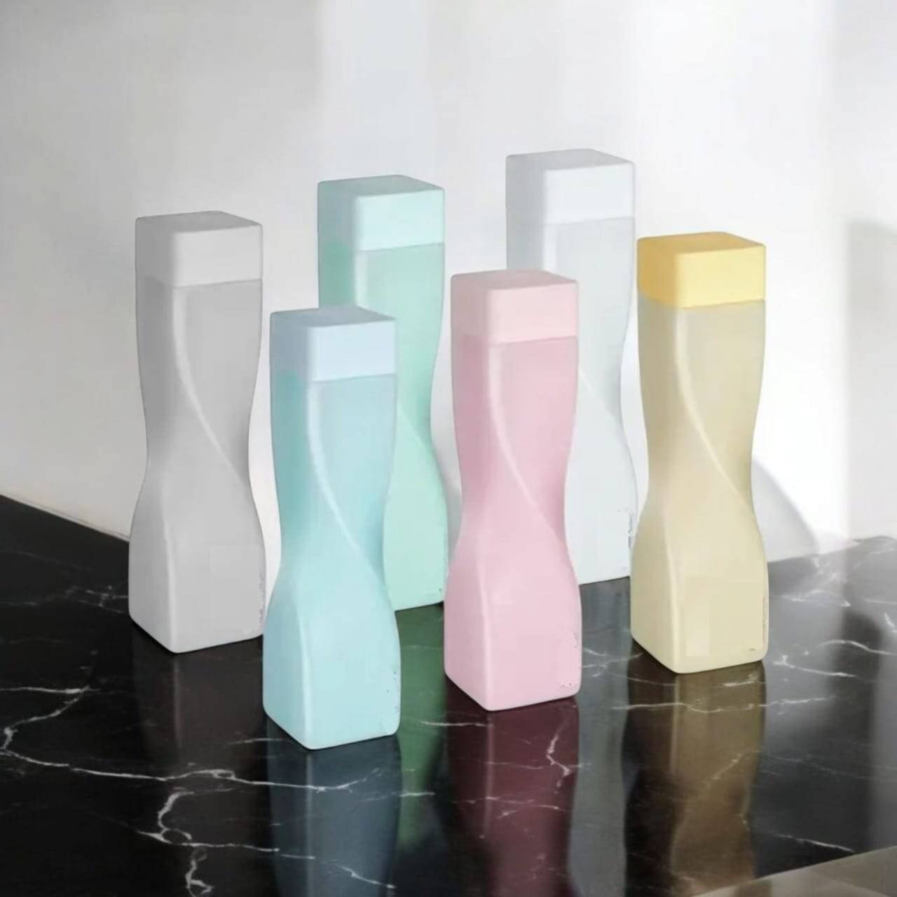 Stysol Frosty Water Bottel Multicolor Plastic Fridge Water Bottle 1005 mL ( 6 ) Stysol Frosty Water Bottel Multicolor Plastic Fridge Water Bottle 1005 mL ( 6 )