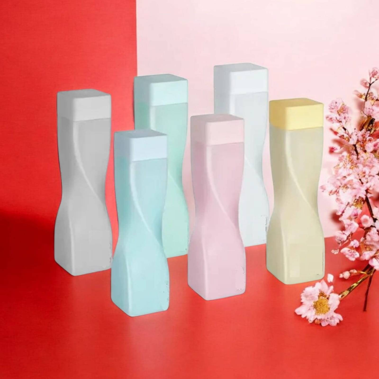Stysol Frosty Water Bottel Multicolor Plastic Fridge Water Bottle 1005 mL ( 6 ) Stysol Frosty Water Bottel Multicolor Plastic Fridge Water Bottle 1005 mL ( 6 )