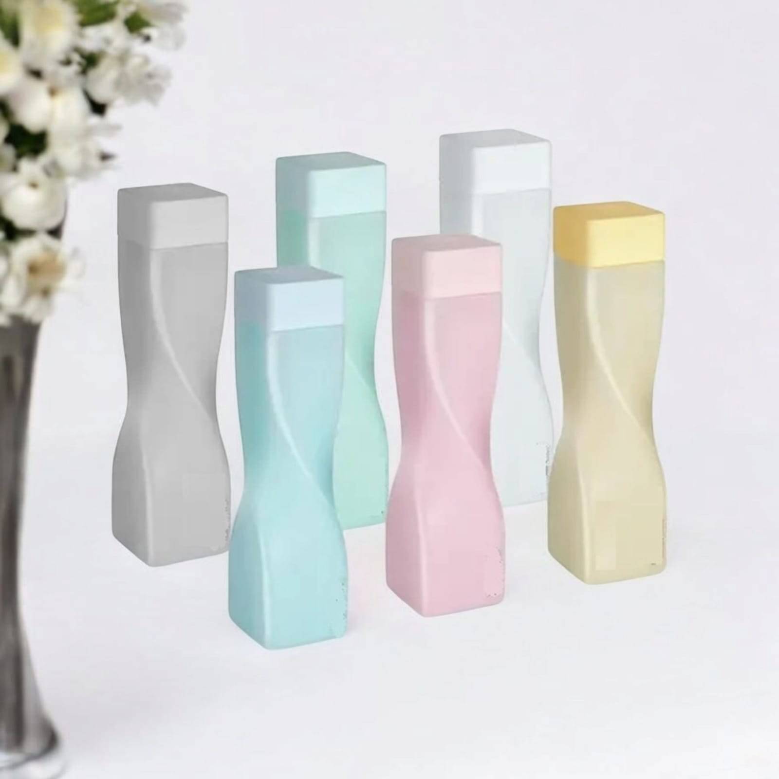     			Stysol Frosty Water Bottel  Multicolor Plastic Fridge Water Bottle 1005 mL ( 6 )