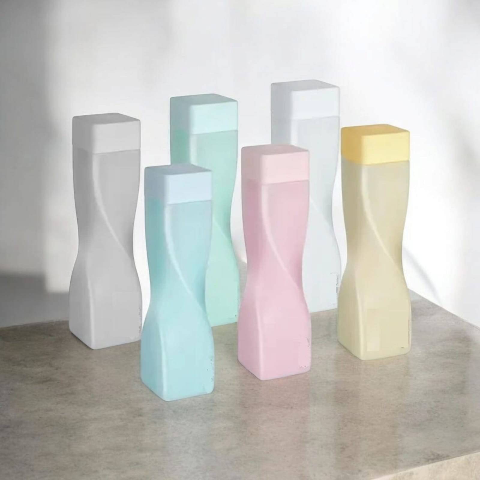 Stysol Frosty Water Bottel Multicolor Plastic Fridge Water Bottle 1005 mL ( 6 ) Stysol Frosty Water Bottel Multicolor Plastic Fridge Water Bottle 1005 mL ( 6 )
