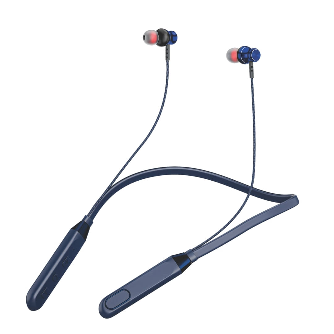 TecSox Spark411 Bluetooth Neckband | 30H Playtime | Deep Bass | Blue TecSox Spark411 Bluetooth Neckband | 30H Playtime | Deep Bass | Blue