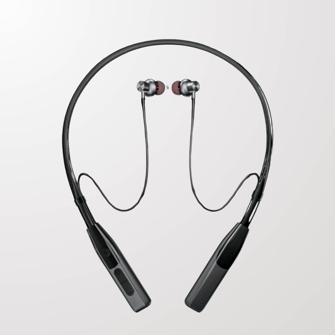     			TecSox Spark511 Bluetooth Neckband | 30H Playtime | Deep Bass | Black