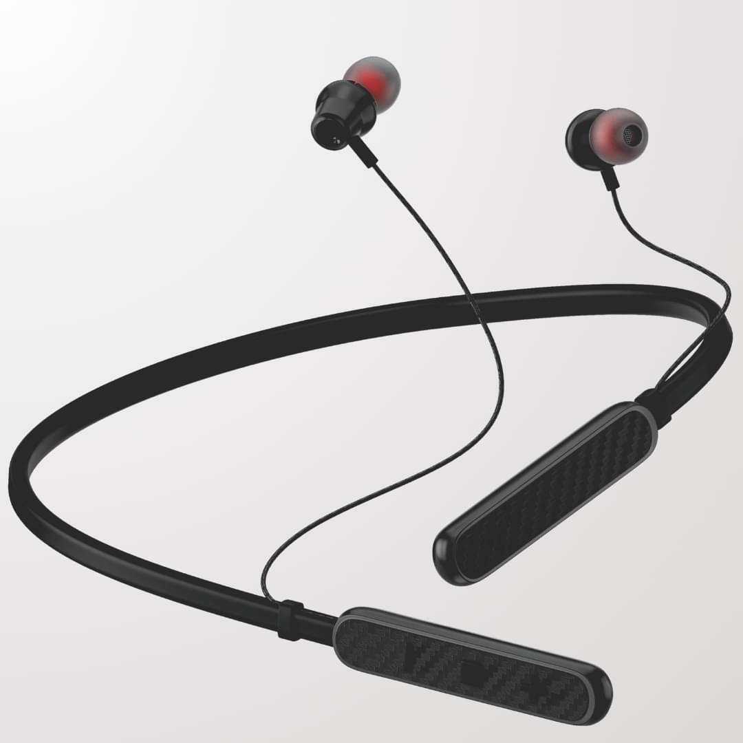     			TecSox Spark711 Bluetooth Neckband | 30H Playtime | Deep Bass | Black