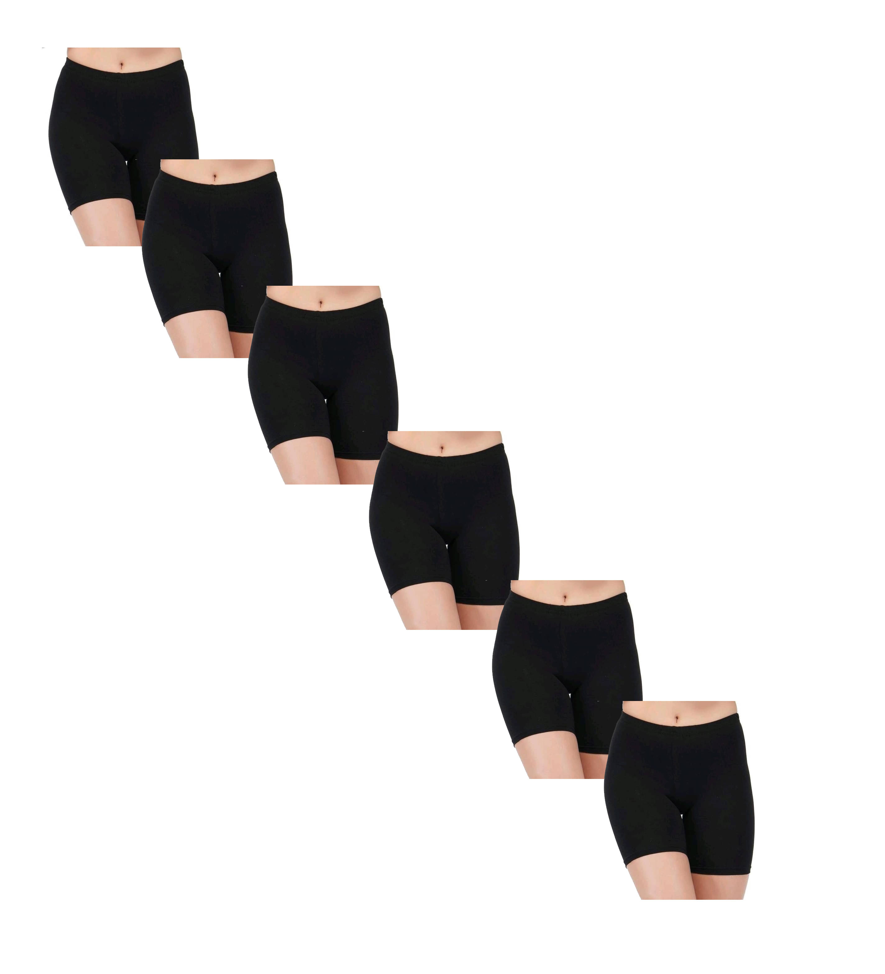     			VEE SAA Pack of 6 Cotton Women's Shaping Bottoms ( Black )