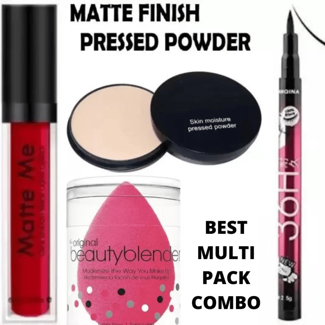     			Venus Traders Black Matte Eye Liner Pencil ( Pack of 4 )