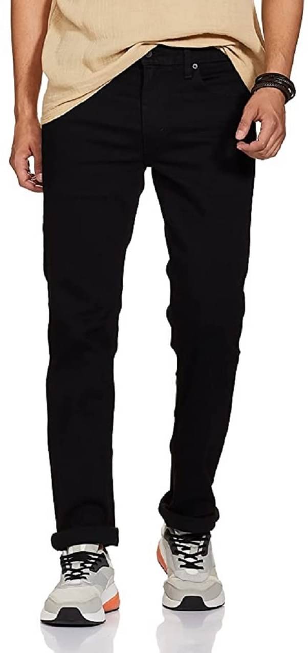 WHATON Slim Fit Basic Men's Jeans - Black ( Pack of 1 )     			WHATON Slim Fit Basic Men's Jeans - Black ( Pack of 1 )