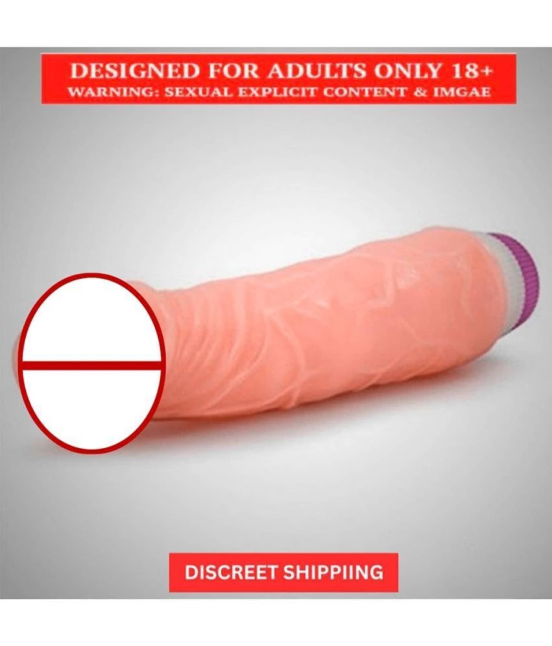 Way Of Pleasure 9 Inch Vibrating Dildo G Spot Clit Vibrator Stimulator,Rabbit- Realistic Penis Sex Toy for women- Sex Tantra