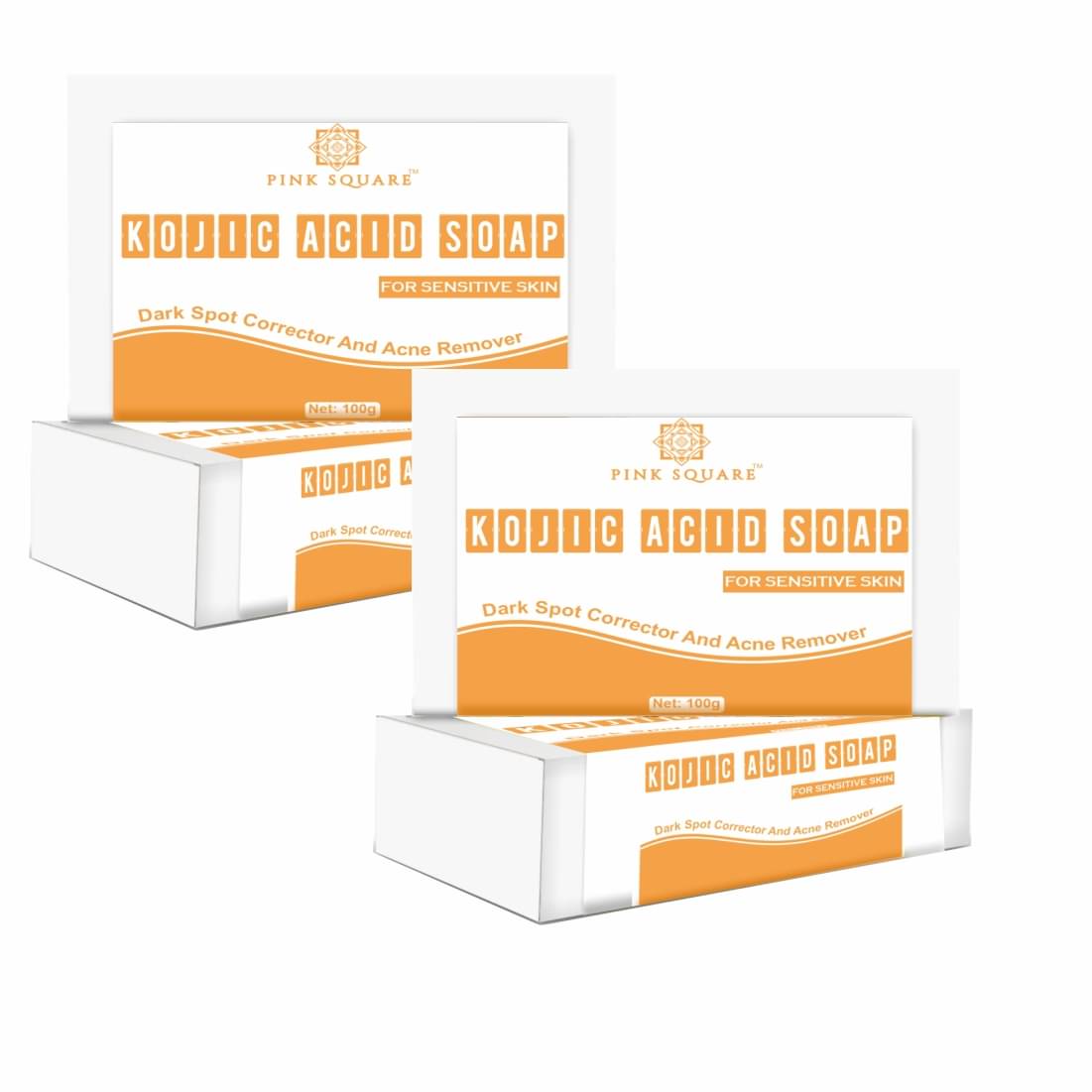pink square Skin Whitening Reduce Blemish & Dark Spots Kojic Acid Soap for Sensitive Skin ( Pack of 2 ) pink square Skin Whitening Reduce Blemish & Dark Spots Kojic Acid Soap for Sensitive Skin ( Pack of 2 )