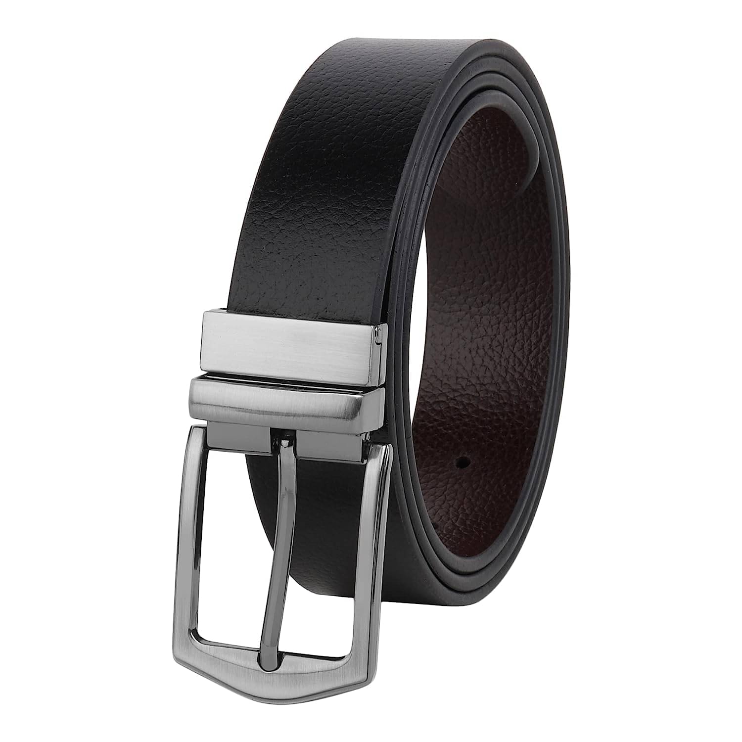     			styleride - Black Leather Men's Reversible Belt ( Pack of 1 )