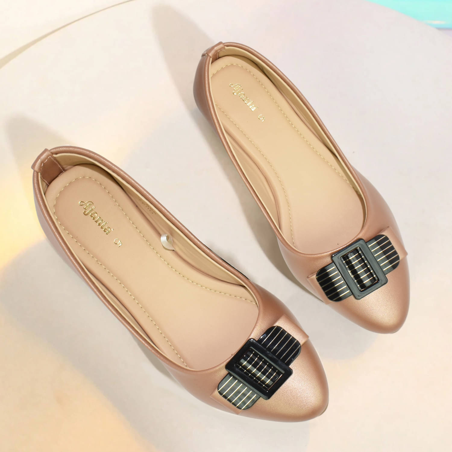 Ajanta Gold Women's Casual Ballerinas Ajanta Gold Women's Casual Ballerinas