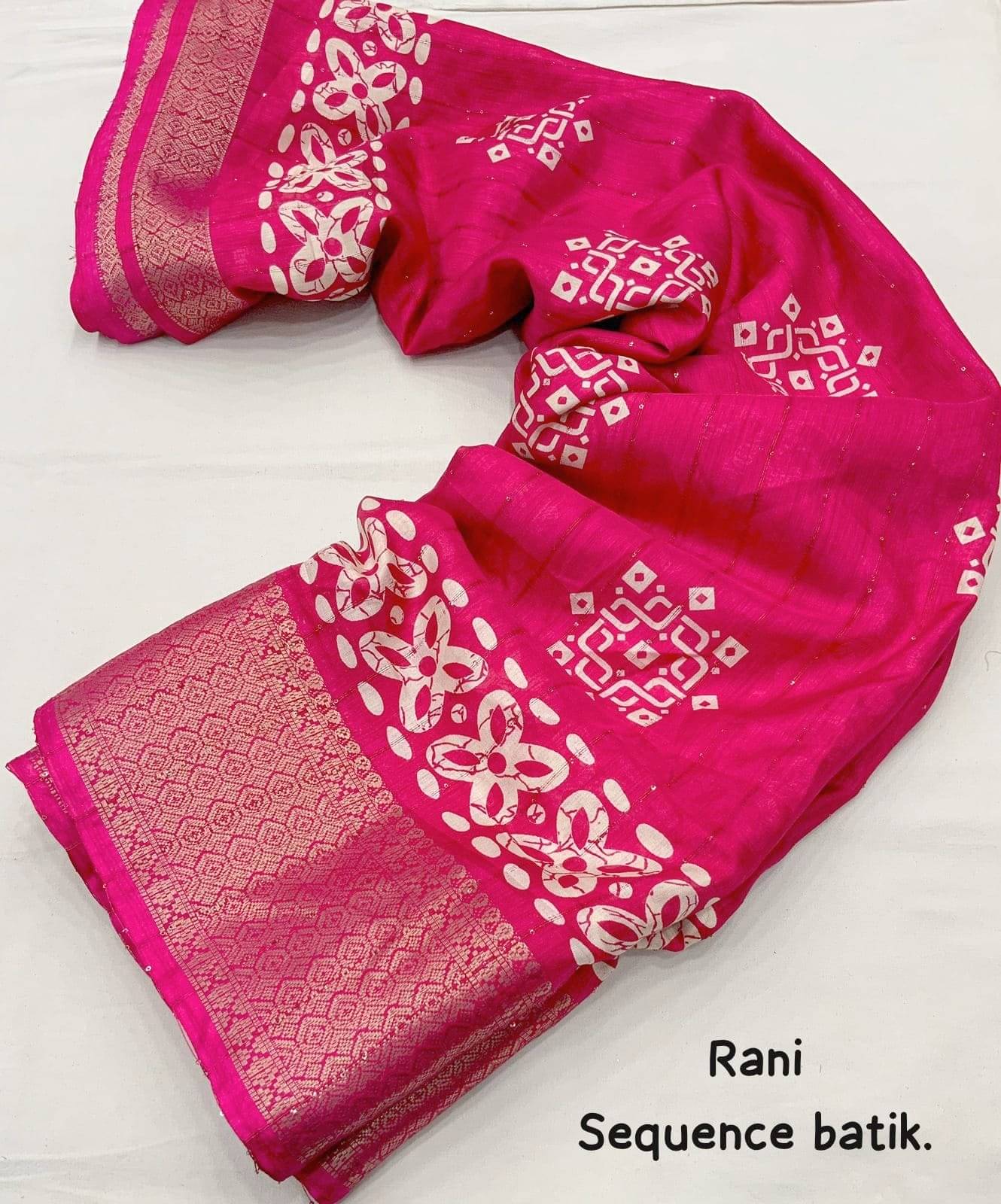     			Bhuwal Fashion Cotton Silk Printed Saree Without Blouse Piece ( Pink )