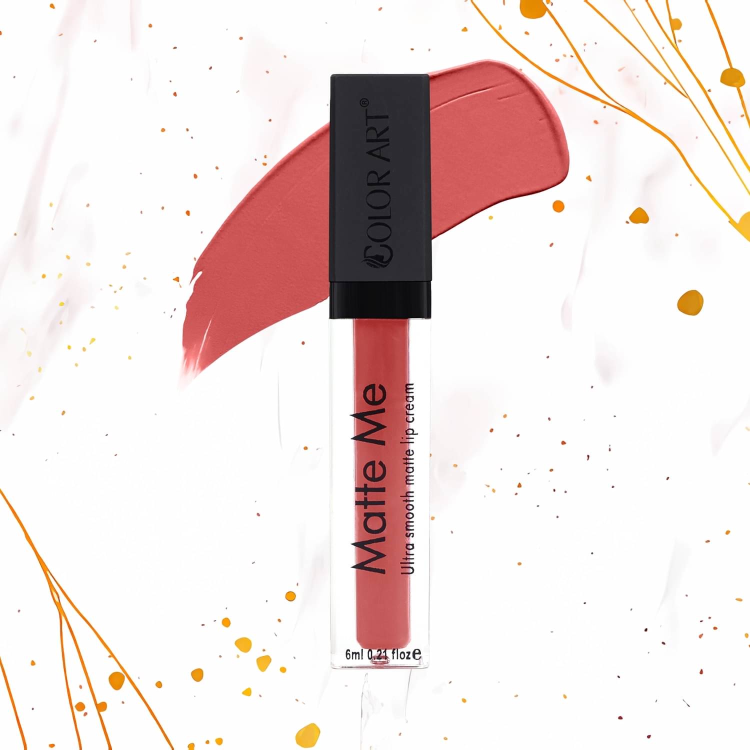     			Color Art Peach Matte Lipstick 6 ml