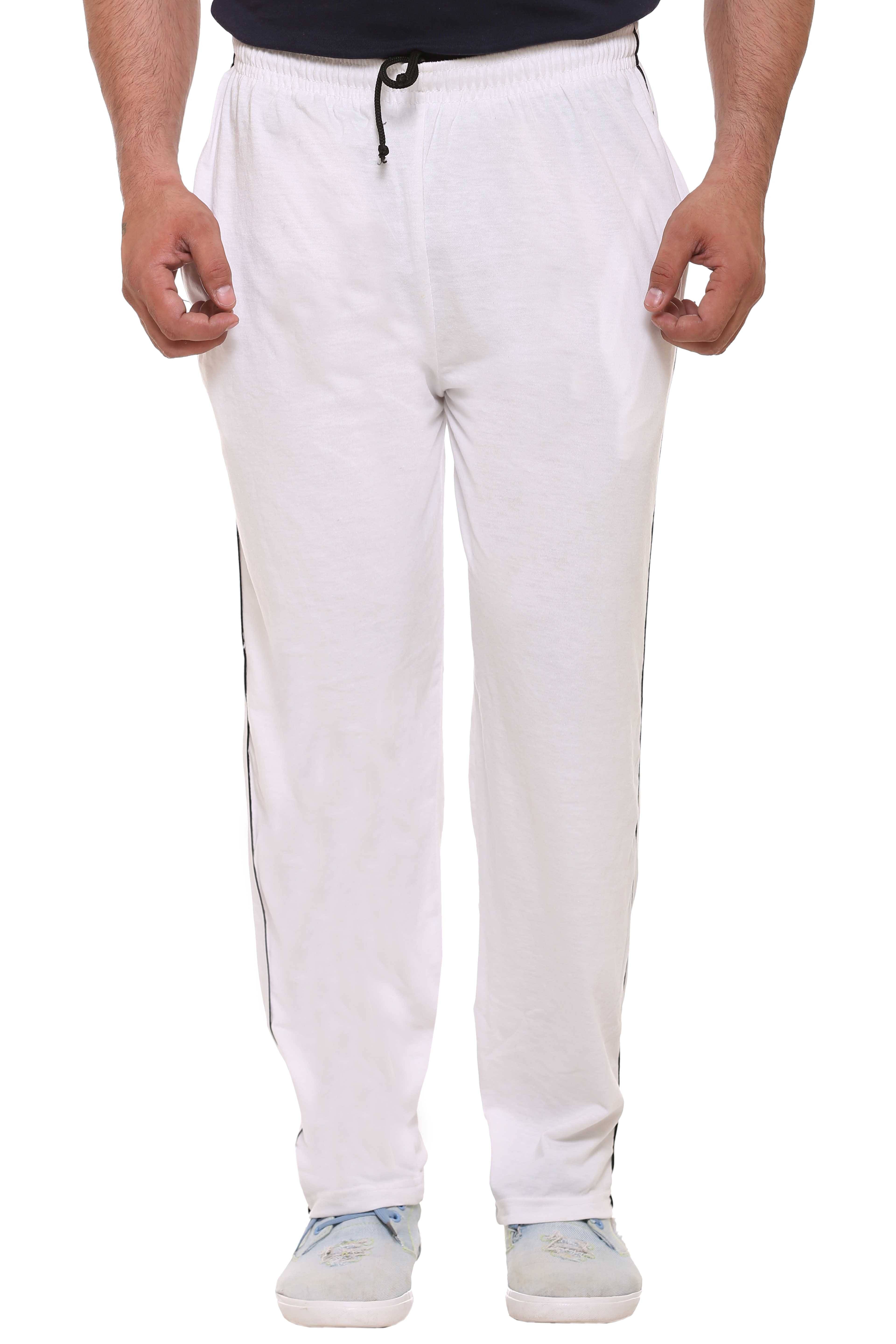     			Colors And Blends White Cotton Blend Men's Trackpants ( Pack of 1 )