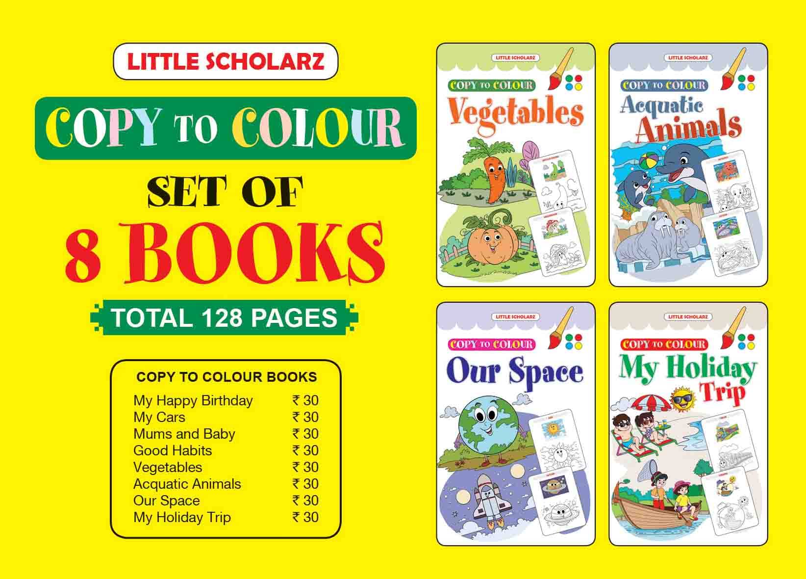     			Copy to Colour (Set of 8 Books)