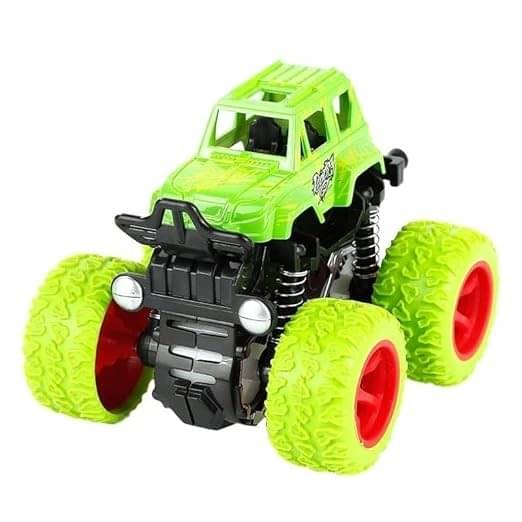     			Eclet 1pc Truck Toy for Kids, Amazing Toys, 360 Degree Stunt Truck  (Red, Green, Violet, Orange)