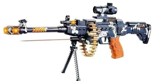 Eclet Gun Toys for Boys Combat Military Mission Machine Gun Toy Guns & Darts  (Multicolor)     			Eclet Gun Toys for Boys Combat Military Mission Machine Gun Toy Guns & Darts  (Multicolor)