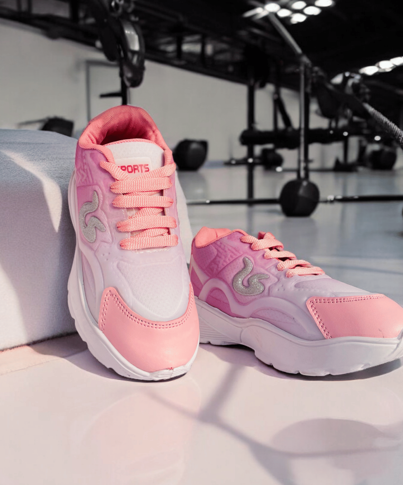     			Fabbmate Pink Women's Sneakers