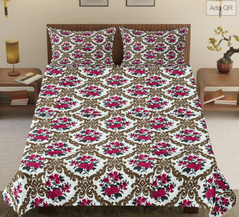 Finesse Decor Poly Cotton 1 Single Bedsheet with 2 Pillow Covers ( Light Blue ) Finesse Decor Poly Cotton 1 Single Bedsheet with 2 Pillow Covers ( Light Blue )