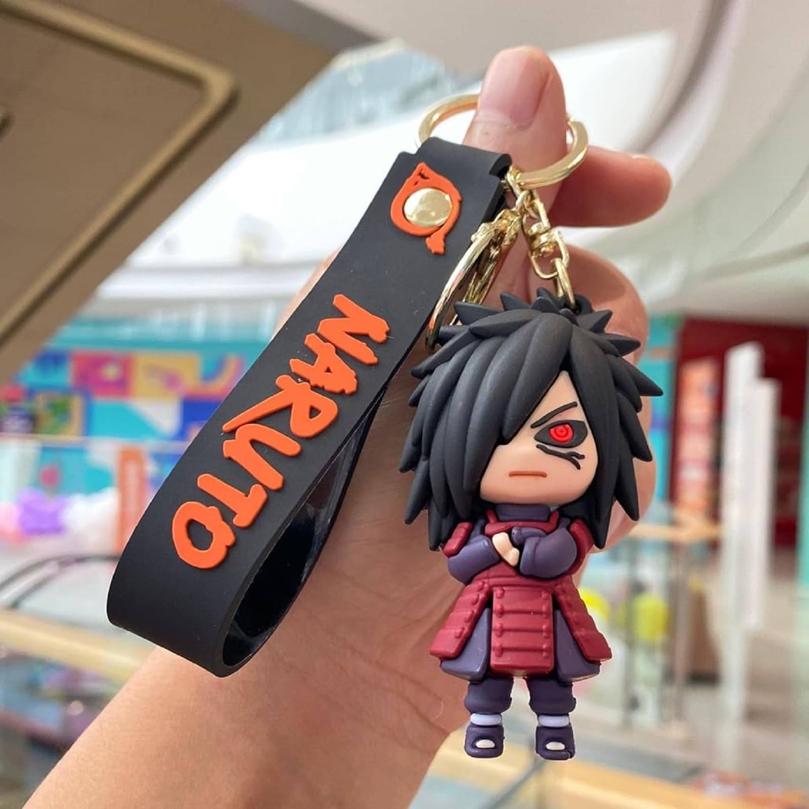 GT Gala Time Madara 3D Silicone Cartoon Keychains Bag Charm for Boys Girls Key Chain GT Gala Time Madara 3D Silicone Cartoon Keychains Bag Charm for Boys Girls Key Chain