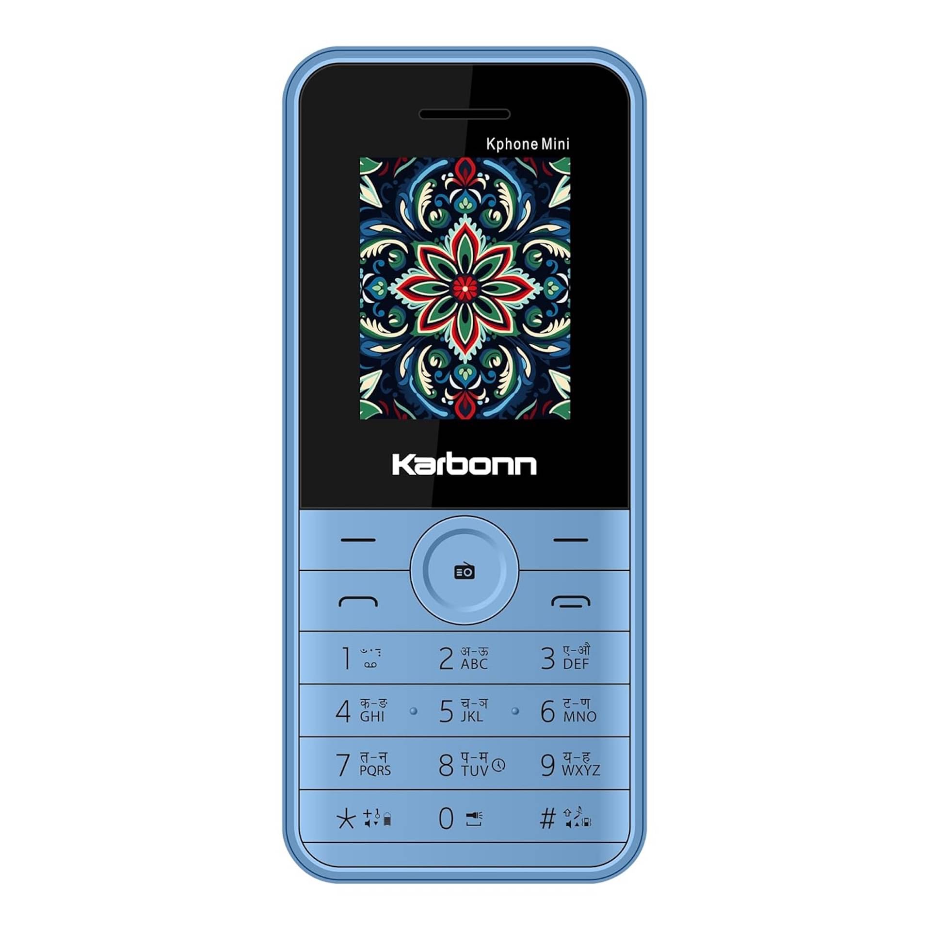    			Karbonn KPHONE MINI Dual SIM Feature Phone Blue