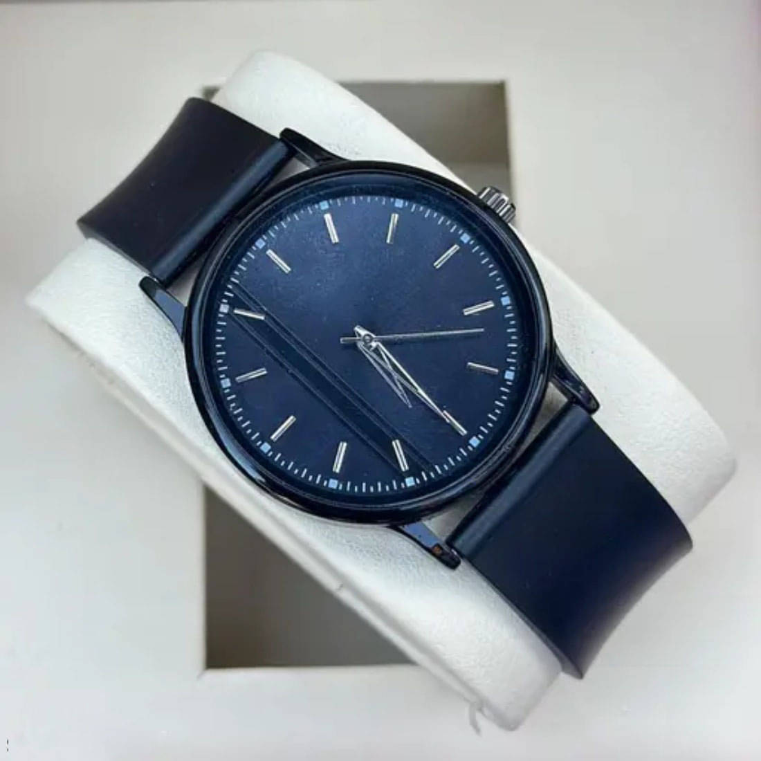     			MARKRIN Black Silicon Analog Men's Watch