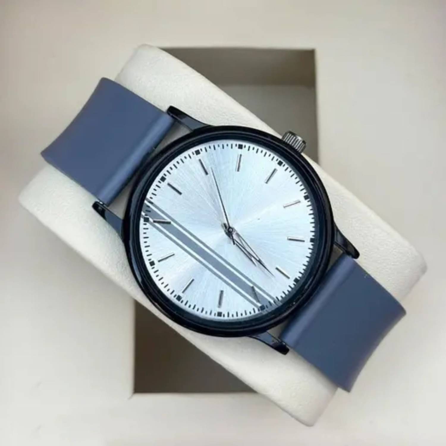     			MARKRIN Dark Grey Silicon Analog Men's Watch