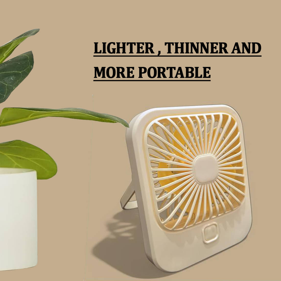     			MIRADH USB Fan White Pack of Pack of 1