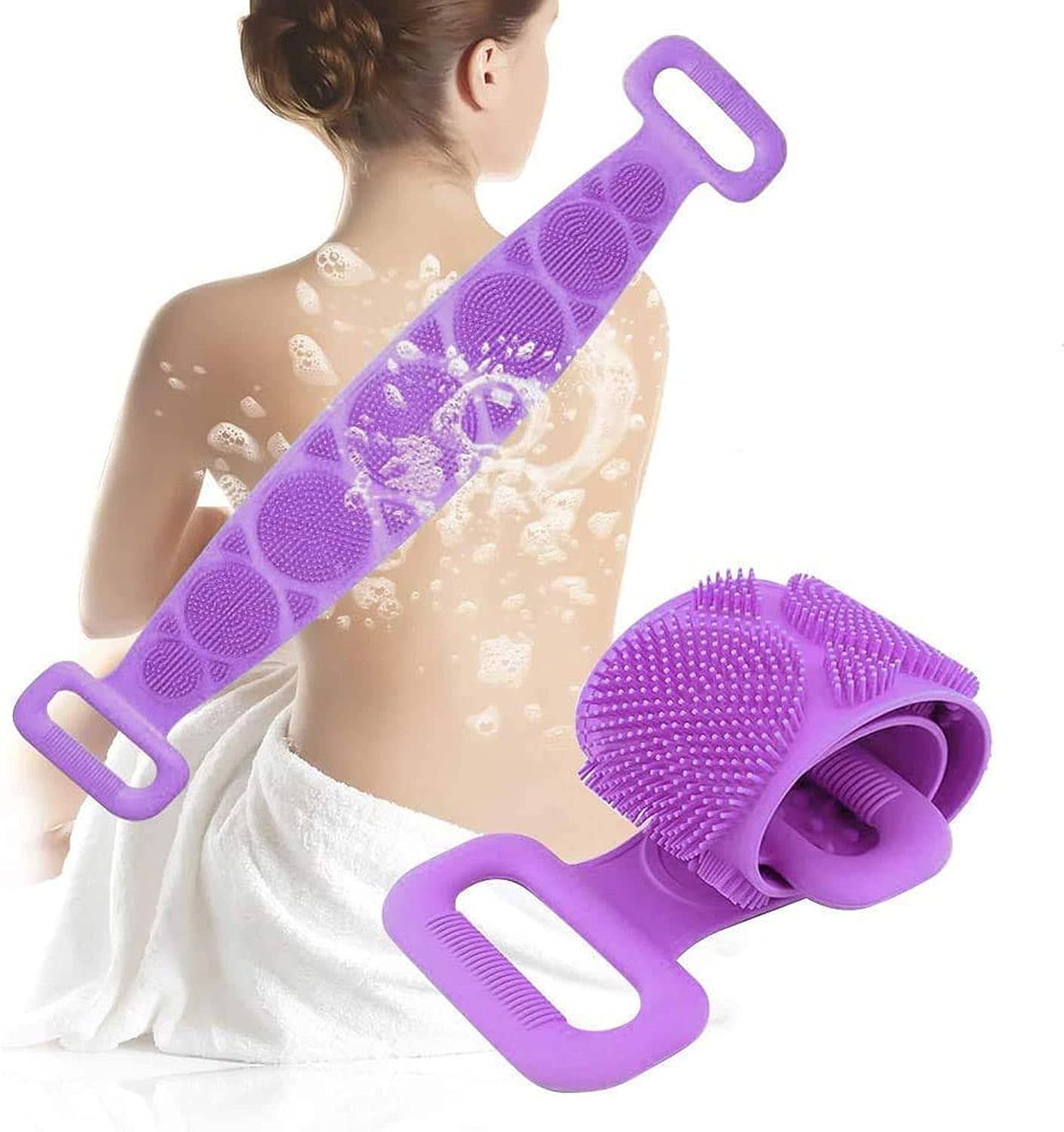 Magnique Silicone Bath Scrubber Belt