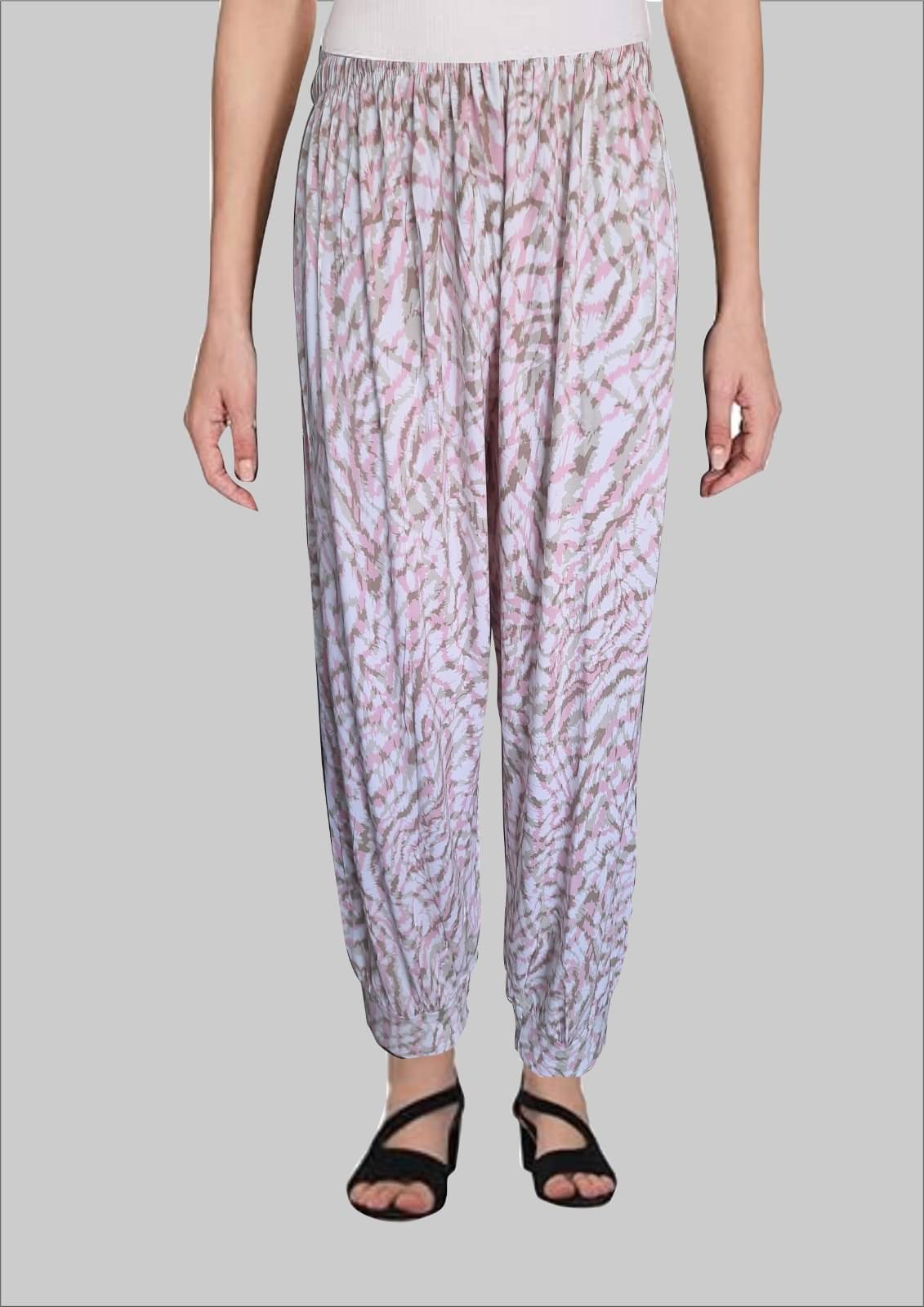     			Monisha Plus Pack of 1 Viscose Regular Women's Casual Pants ( Multicolor 4 )