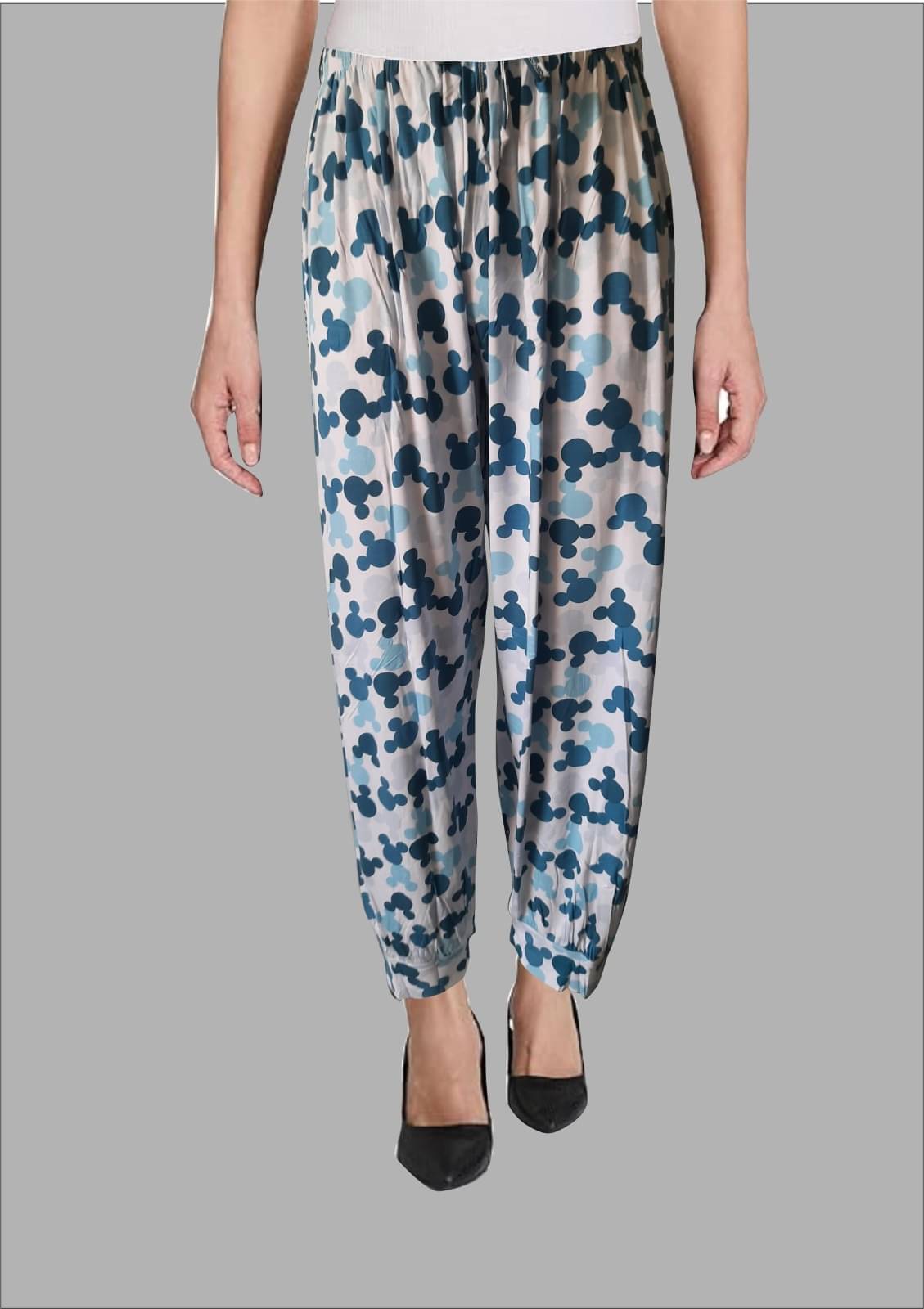     			Monisha Plus Pack of 1 Viscose Regular Women's Casual Pants ( Multicolor 12 )