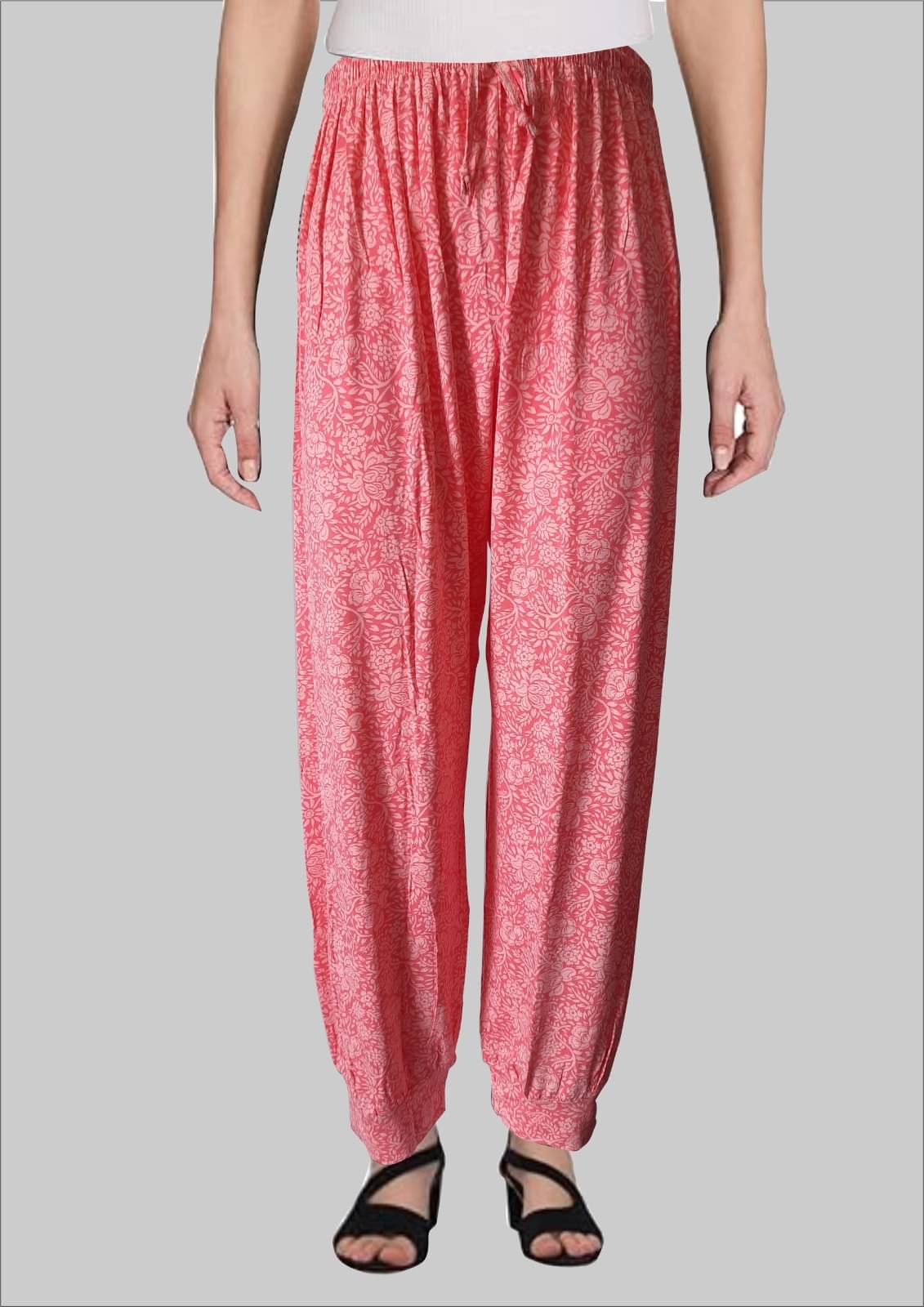 Monisha Plus Pack of 1 Viscose Regular Women's Casual Pants ( Multicolor 11 ) Monisha Plus Pack of 1 Viscose Regular Women's Casual Pants ( Multicolor 11 )