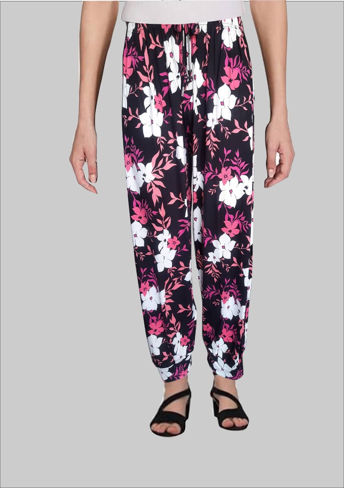     			Monisha Plus Pack of 1 Viscose Regular Women's Casual Pants ( Multicolor 8 )