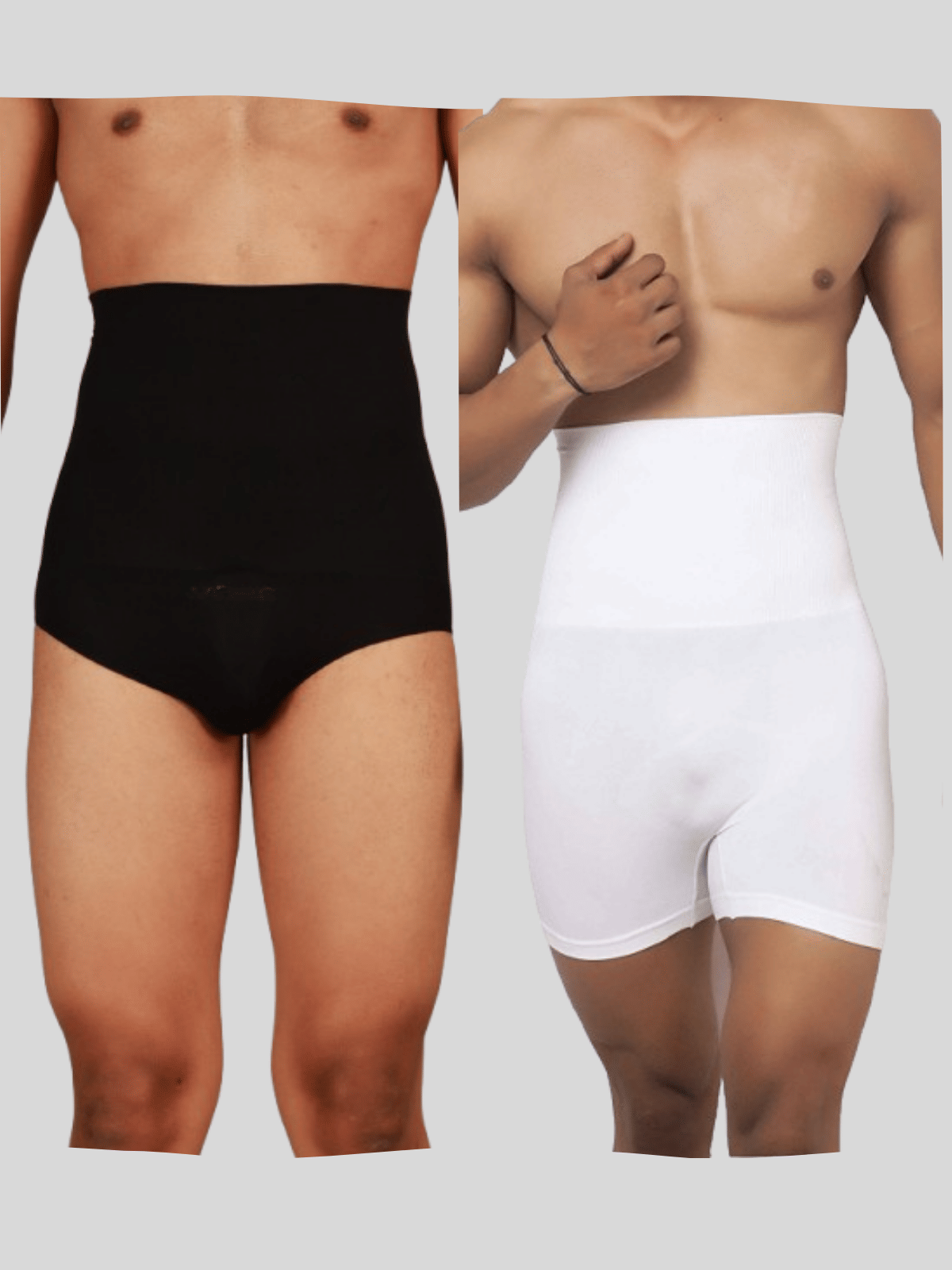 Pia Trends Pack of 2 Men's Tummy Shaper ( White ) Pia Trends Pack of 2 Men's Tummy Shaper ( White )