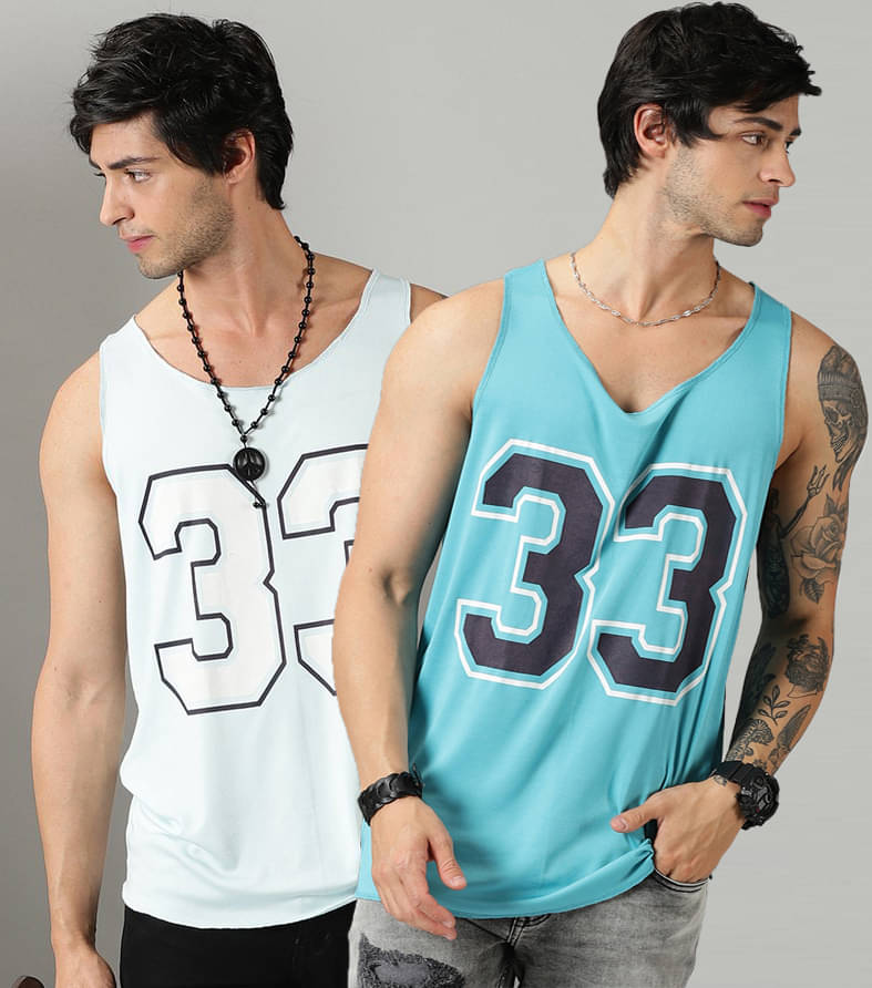 RodZen Pack of 2 Polyester Gym Vest For Men ( Multicolor4 ) RodZen Pack of 2 Polyester Gym Vest For Men ( Multicolor4 )