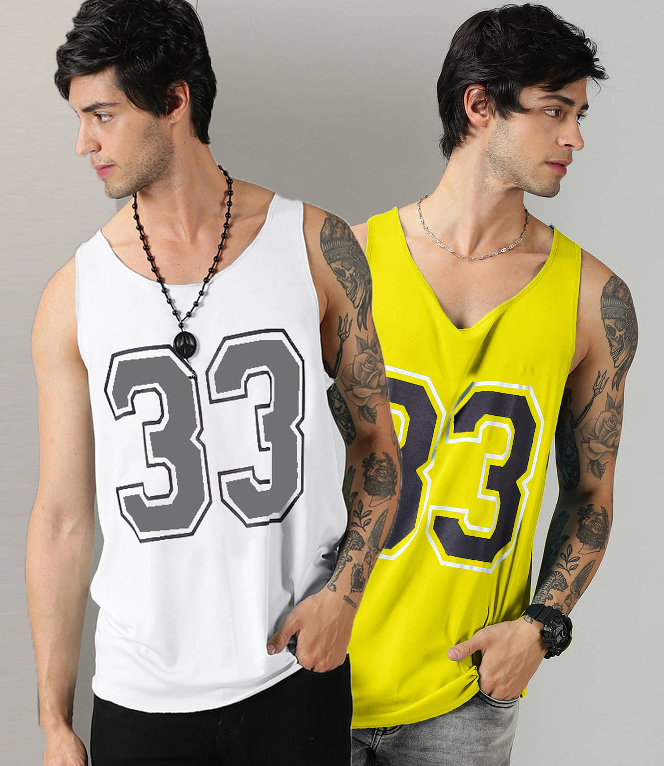 RodZen Pack of 2 Polyester Gym Vest For Men ( Multicolor19 ) RodZen Pack of 2 Polyester Gym Vest For Men ( Multicolor19 )