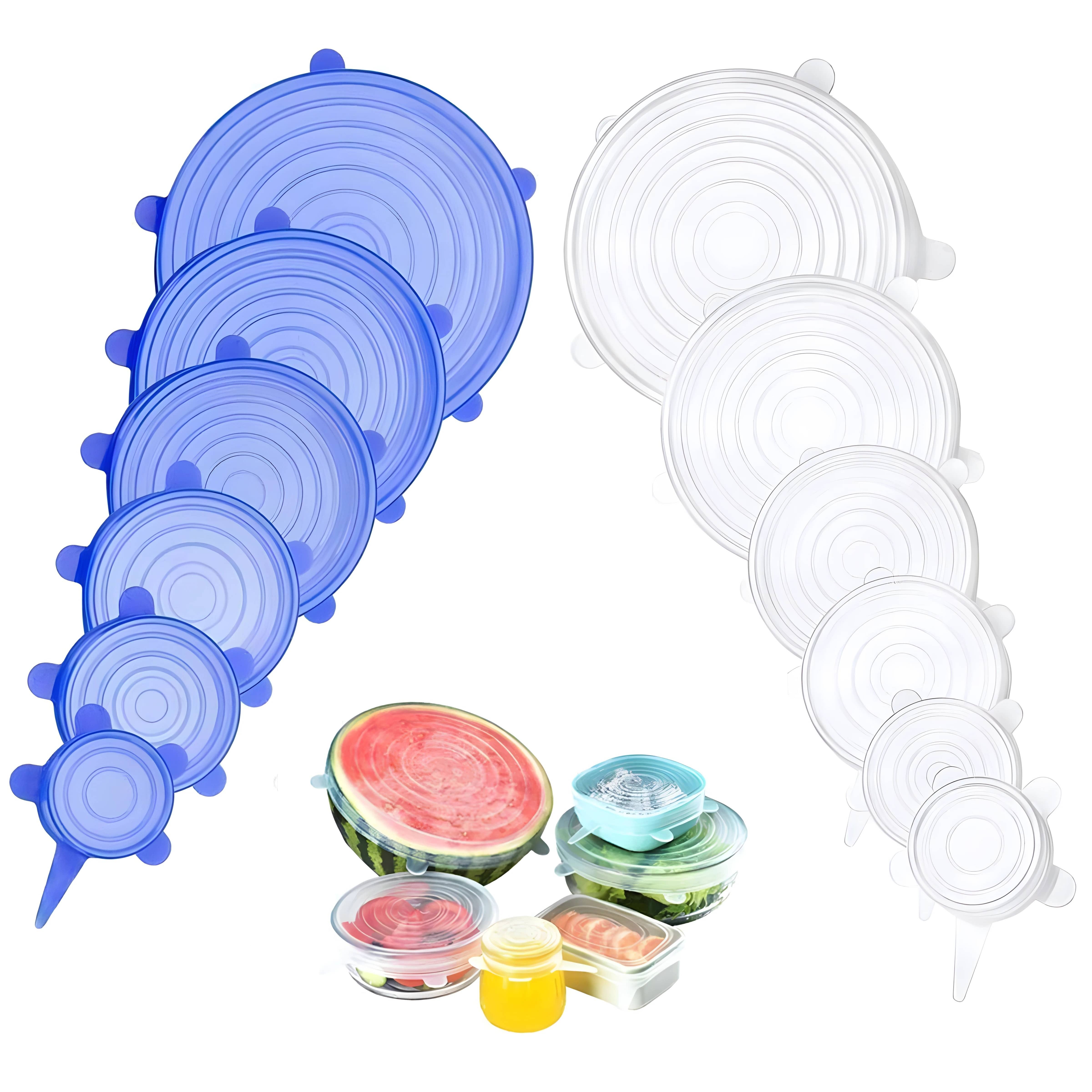 SARVASHVA TRENDS Non Stick Non-stick Cookware Sets silicone stretch lid - Cookware | Buy online on ZillyBuy