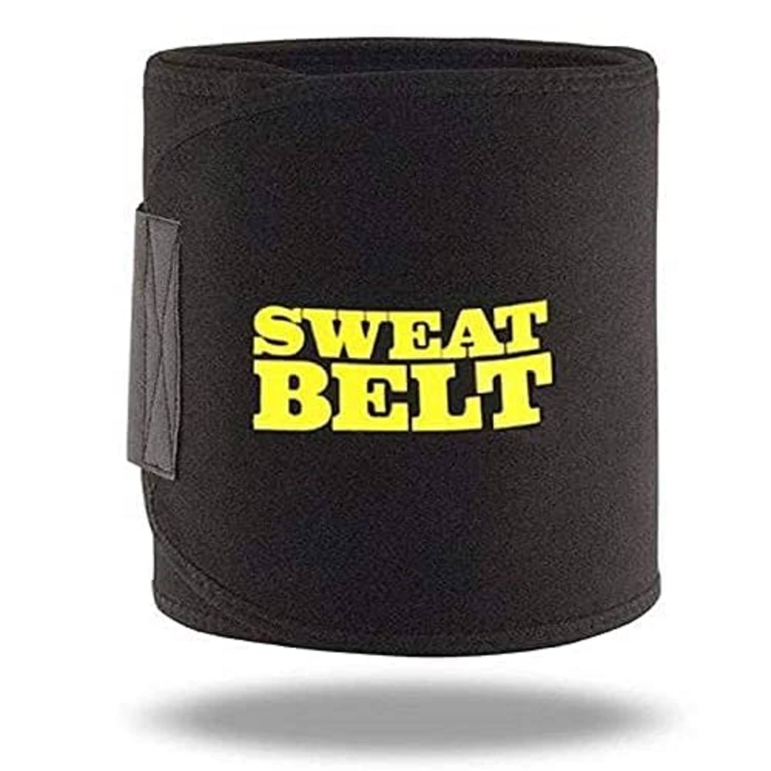 Slim Belt Waist Trimmer Neoprene Workout Belt for Weight Loss Gym Workout Belt Posture Corrector Belt - Sports and Fitness Equipment | Buy online on ZillyBuy