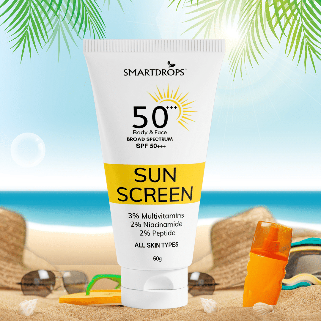 Smartdrops SPF 50 Indoor Tanning Sunscreen Cream For Sensitive Skin ( Pack of 1 ) Smartdrops SPF 50 Indoor Tanning Sunscreen Cream For Sensitive Skin ( Pack of 1 )