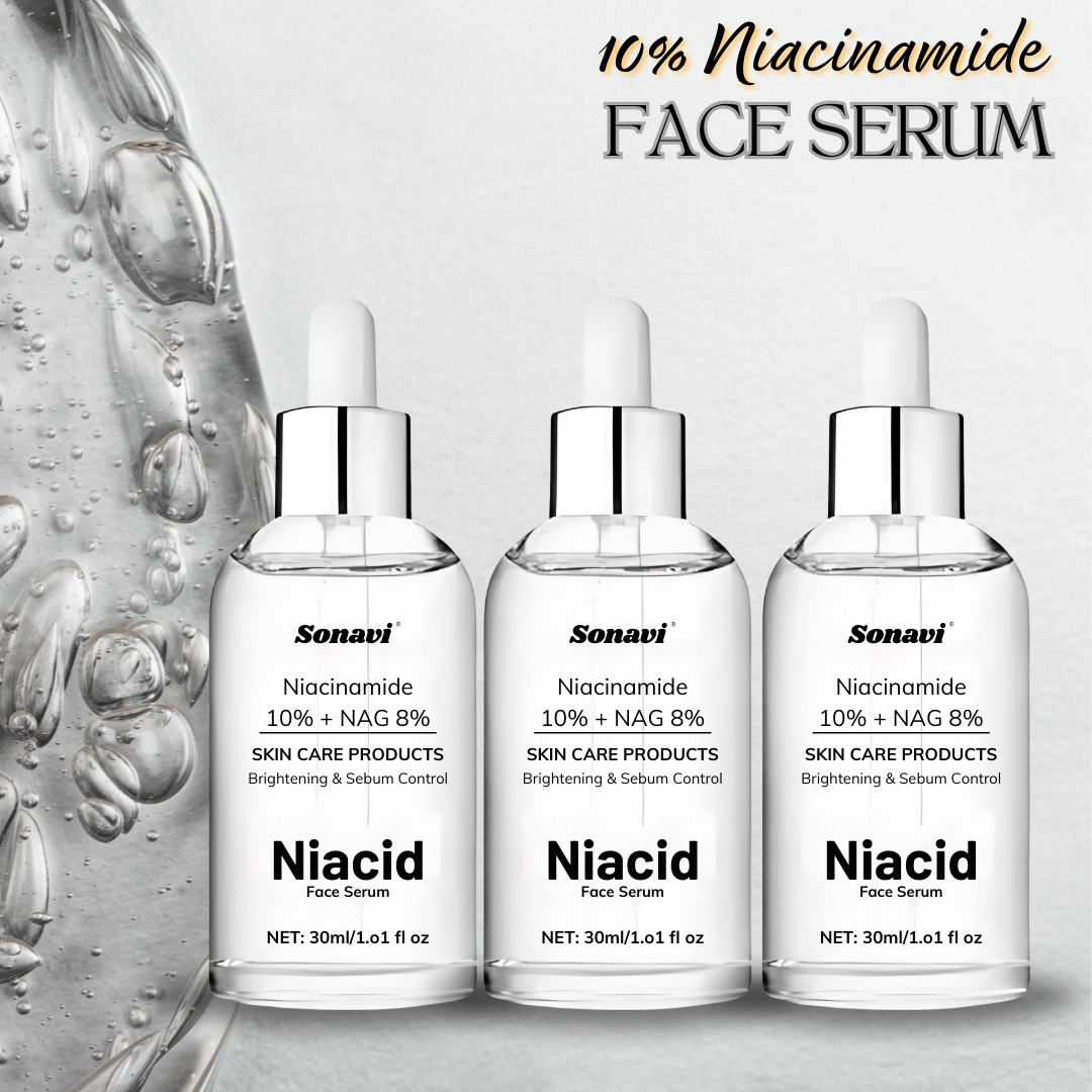     			Sonavi Face Serum Niacinamide Spot Removal For All Skin Type ( Pack of 3 )