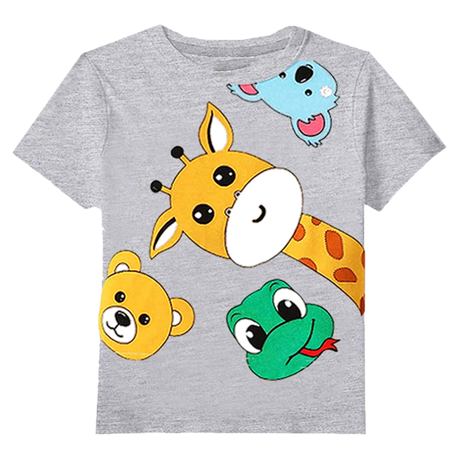     			TitTom Pack of 1 Boys Cotton T-Shirt ( Grey )